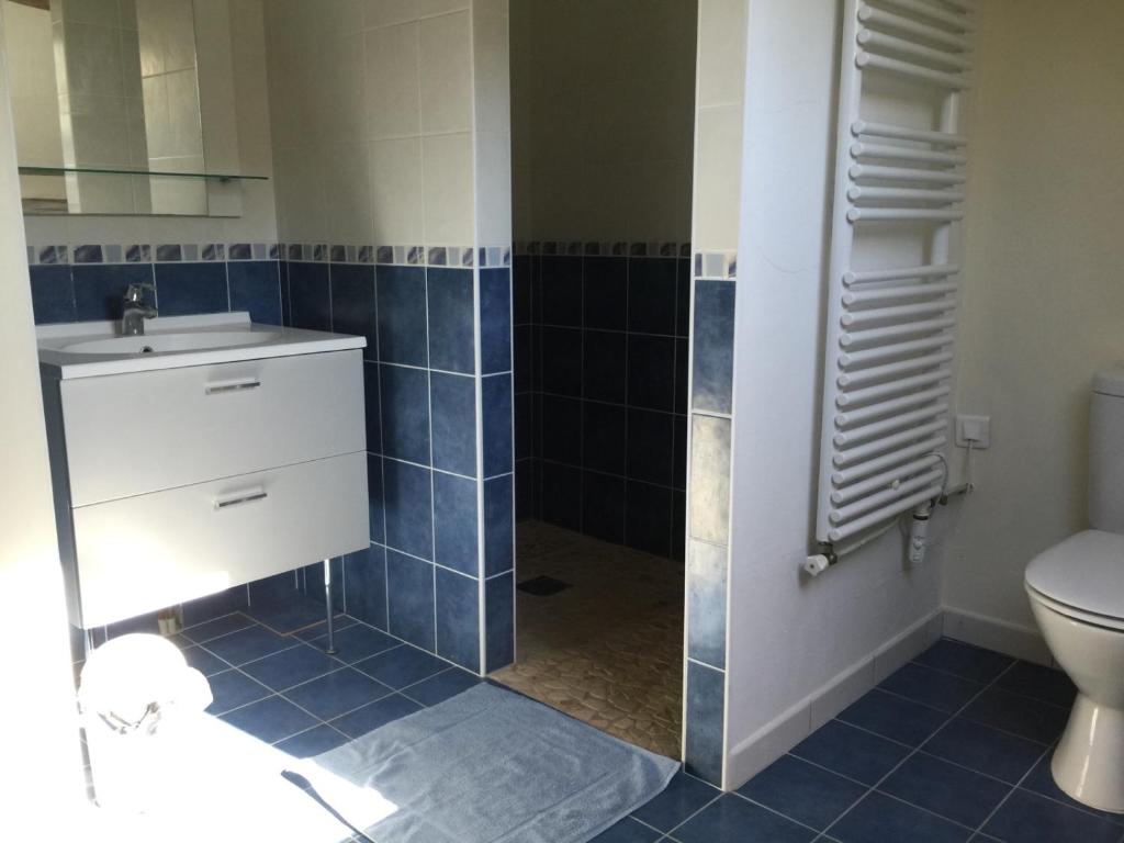 Salle de bain privée de la Chambre Bleue